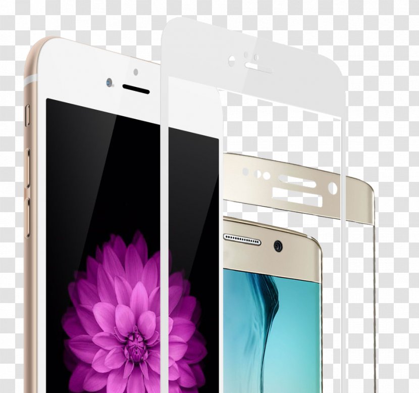 IPhone 6 Plus 5 6s X - Portable Communications Device - Glass Transparent PNG