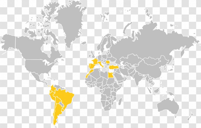 Danieli Procome Ibérica S A World Map Logo Organization - Of Brazil Transparent PNG