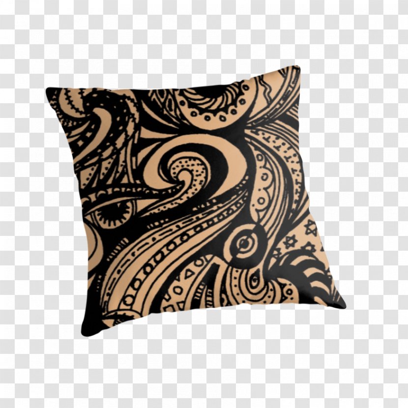 Paisley Throw Pillows Cushion Rectangle - Pillow Transparent PNG