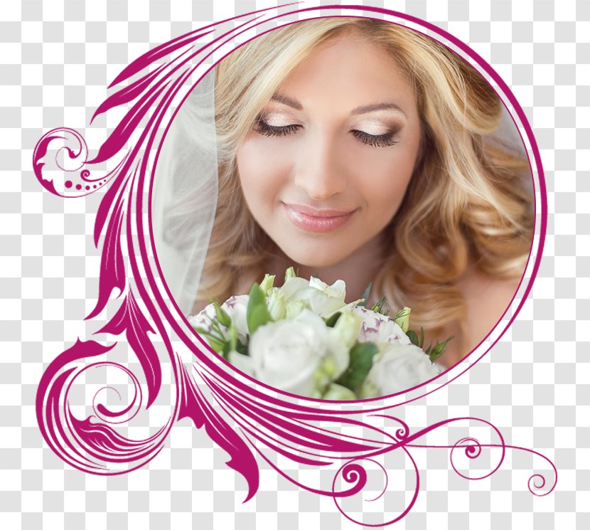 Bridesmaid Haarstudio Susanne Wedding Eyelash - Pink - Bride Transparent PNG