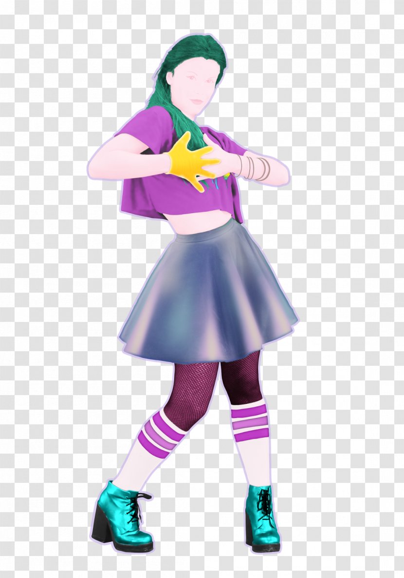 Just Dance 2015 2018 4 Wii ABBA: You Can - Costume - Design Transparent PNG