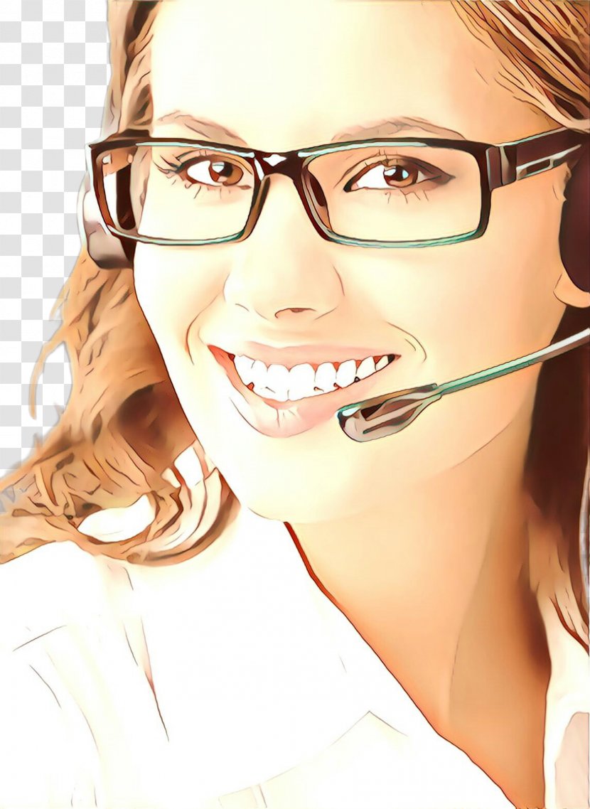 Glasses - Eyebrow - Cartoon Head Transparent PNG