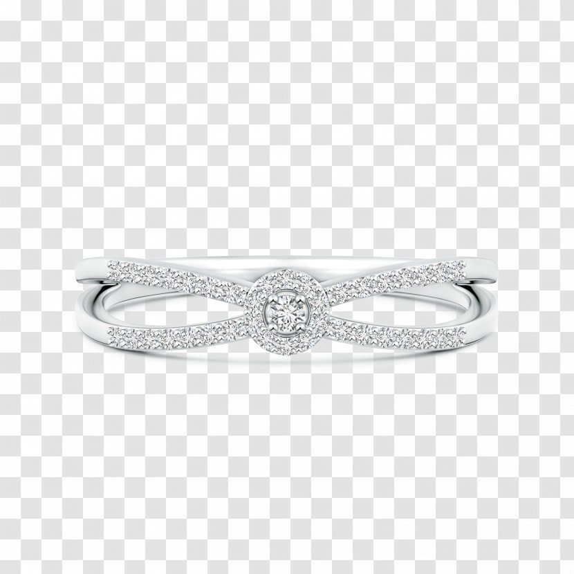 Wedding Ring Silver Bling-bling Diamond - Couple Rings Transparent PNG