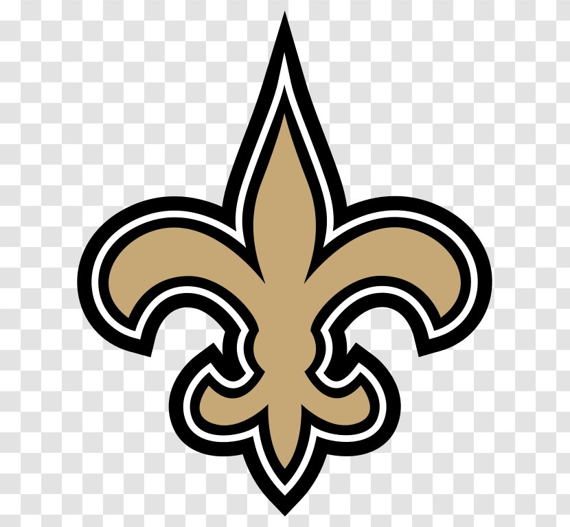 2017 New Orleans Saints Season NFL Tampa Bay Buccaneers Los Angeles Rams - Symmetry - Fleur De Lis Template Transparent PNG