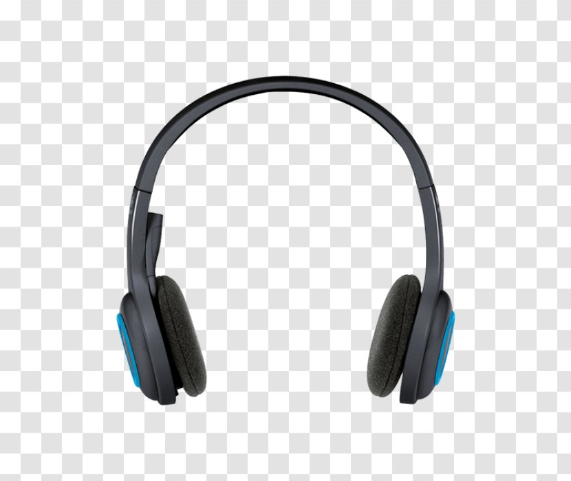 Xbox 360 Wireless Headset Microphone Logitech H600 Headphones - Black Transparent PNG