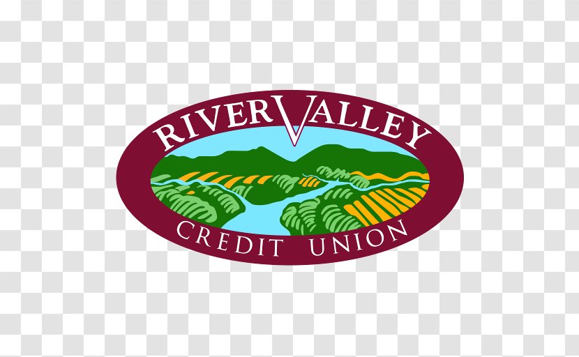 River Valley Credit Union Logo Oval M Font - Label - Area Transparent PNG