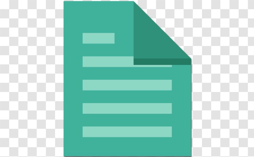 Paper Information Document - Green - Rectangle Transparent PNG