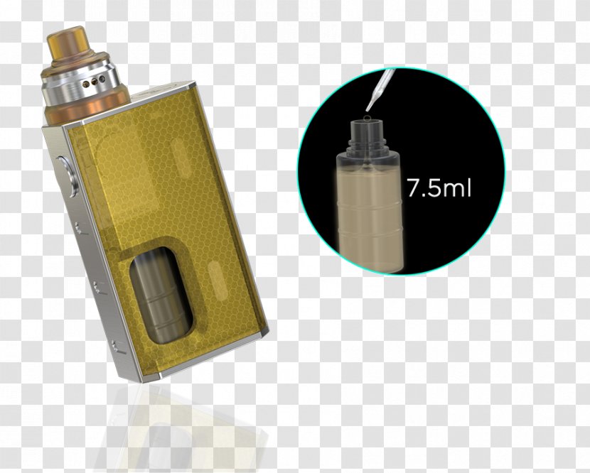 Electronic Cigarette Aerosol And Liquid Squonk Squeeze Bottle Vapor - Yellow Transparent PNG