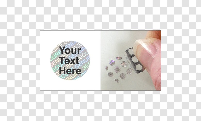 Label Sticker Security Hologram Holography - Jewellery Transparent PNG