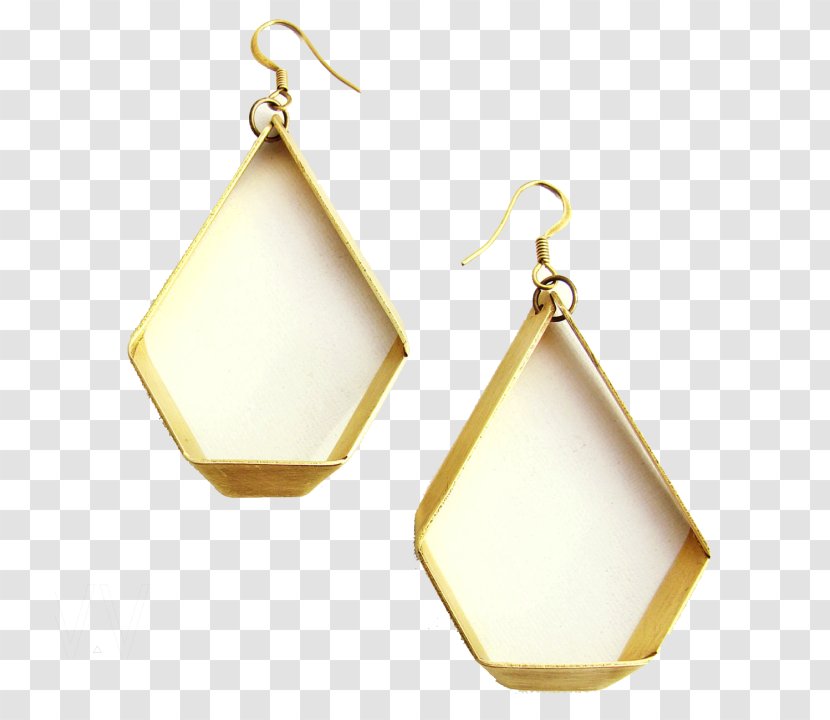 Earring Hemera Goddess Jewellery Product Design - Brass - Daylight Transparent PNG