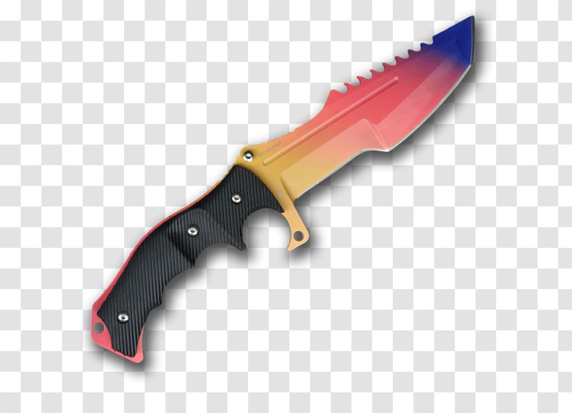 Bowie Knife Hunting & Survival Knives Throwing Machete - Weapon Transparent PNG