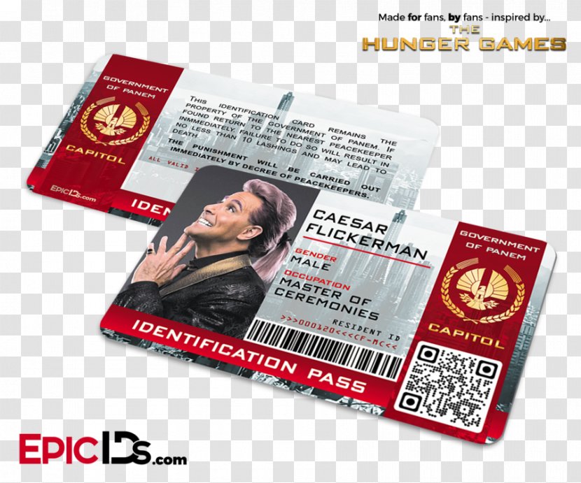 The Hunger Games Peeta Mellark President Coriolanus Snow Catching Fire Cinna - Mockingjay Part 1 - School Id Card Transparent PNG