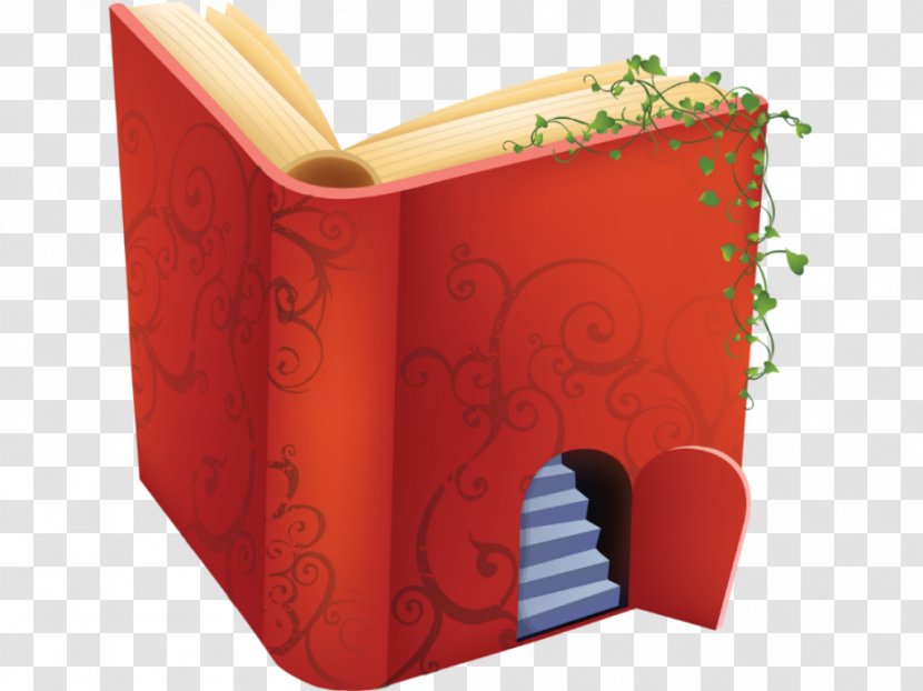 Library Cartoon - Red - Video Games Transparent PNG