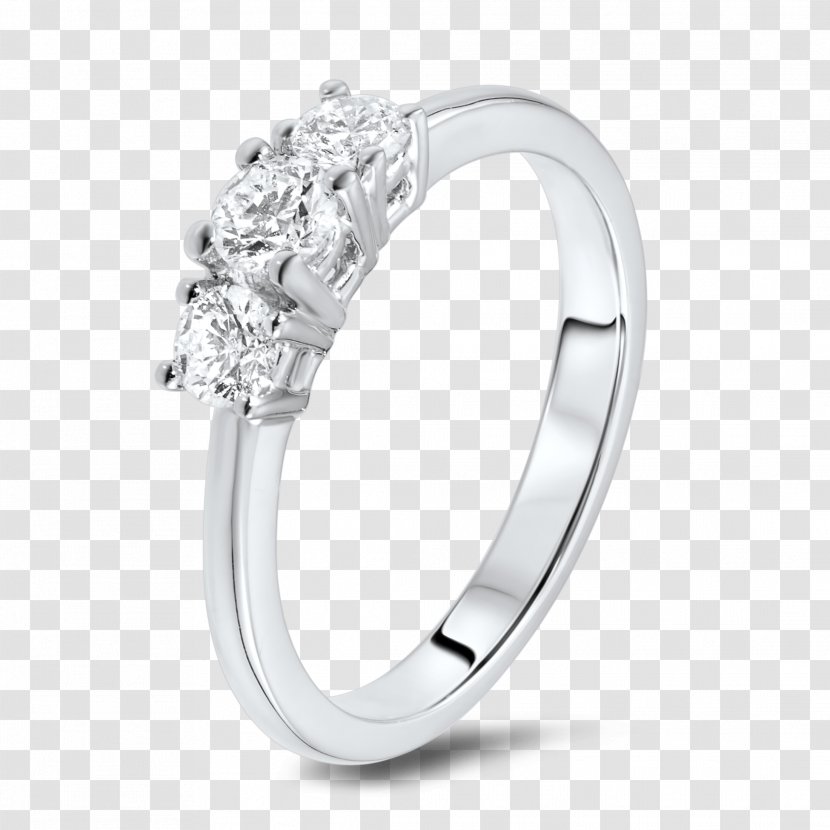 Wedding Ring Diamantaire Silver Body Jewellery Transparent PNG