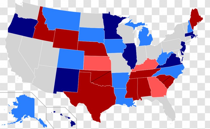 United States Senate Elections, 2014 2016 2018 2008 - Republican Party - Red And Blue Transparent PNG