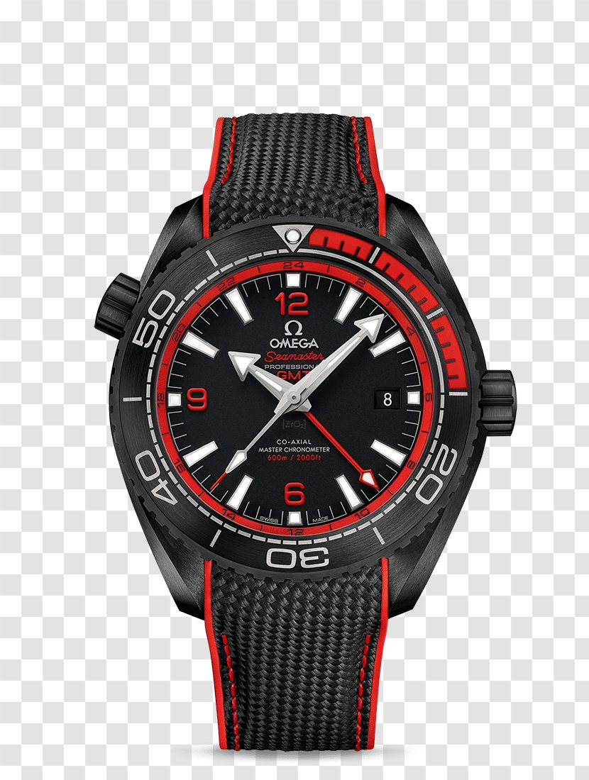 Omega Seamaster Planet Ocean SA Coaxial Escapement Watch - Chronometer Transparent PNG