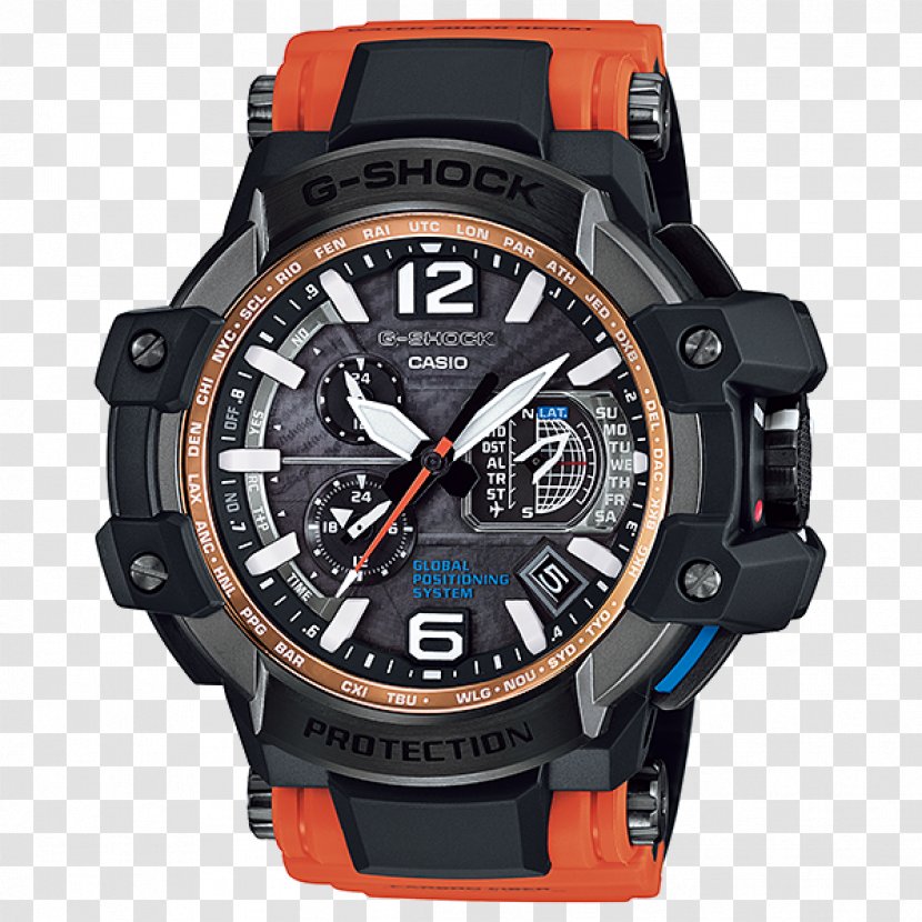 Master Of G G-Shock Casio Wave Ceptor Watch Transparent PNG