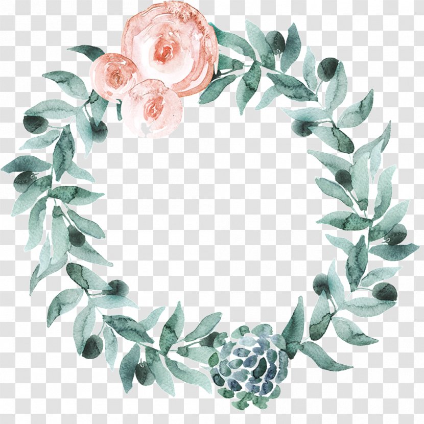 Watercolor Painting Image Design Graphics Watercolor: Flowers - Photography - Floral Wreath Transparent PNG