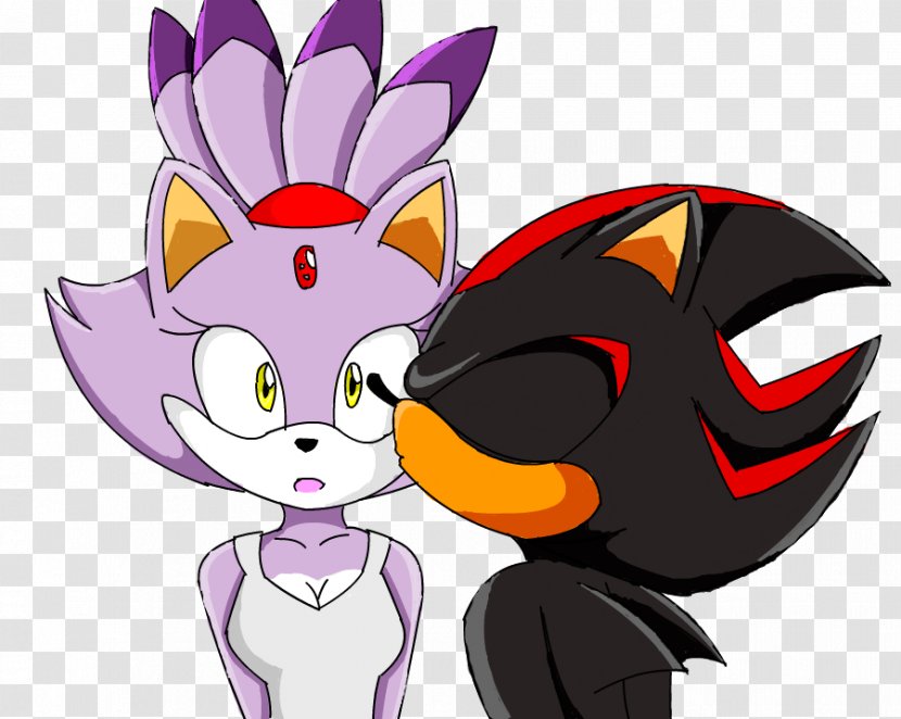 Shadow The Hedgehog Blaze Cat YouTube - Flower Transparent PNG