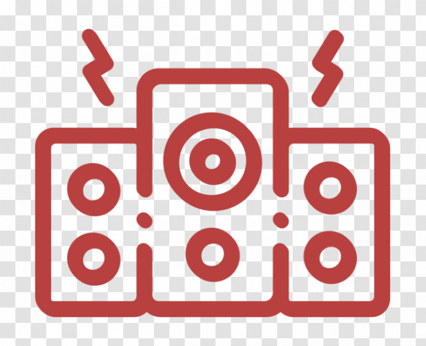 Speaker Icon Loudspeaker Icon Rock And Roll Icon Transparent PNG