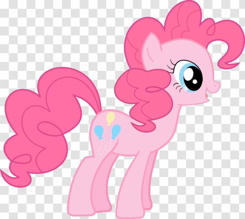 Pinkie Pie Pony Twilight Sparkle Horse Balloon - Watercolor Transparent PNG