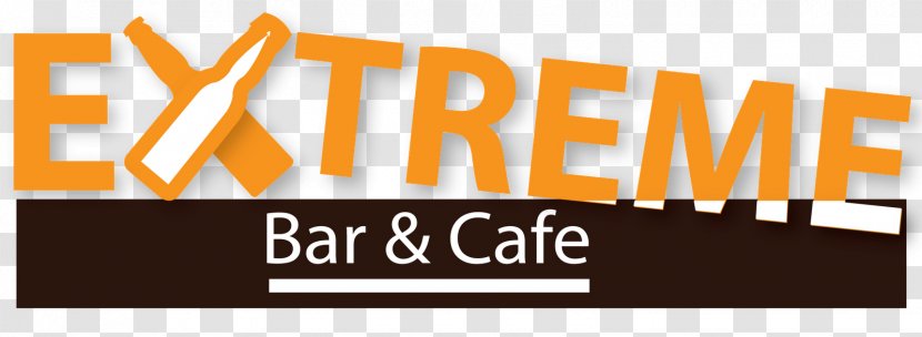 Logo Cafe Bar Brand - Orange Transparent PNG