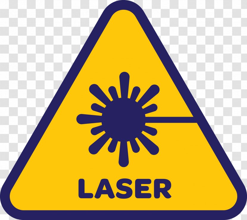 Laser Signage Hazard Occupational Safety And Health - Sign - Plasma Atom Example Transparent PNG