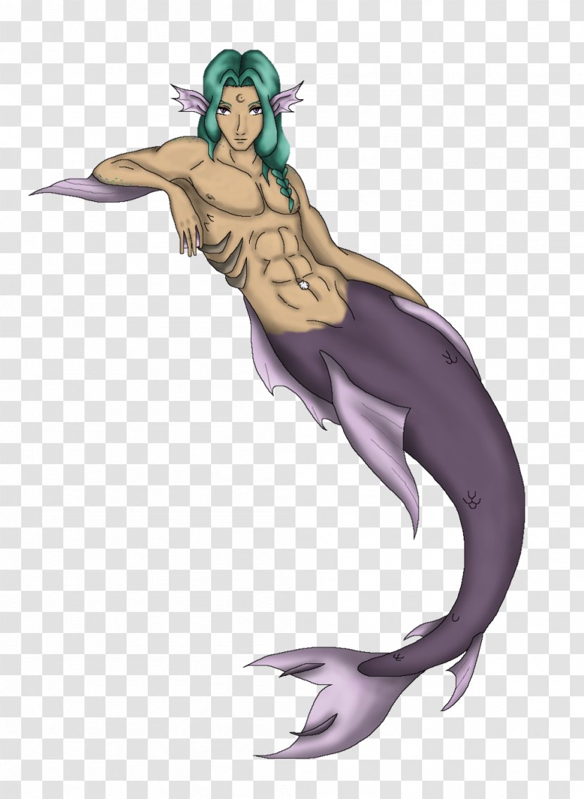 Mermaid Merman DeviantArt - Cartoon Transparent PNG