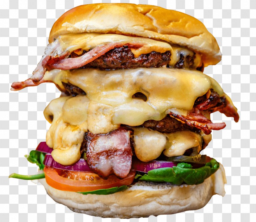 Cheeseburger Buffalo Burger Slider Hamburger Veggie - Fast Food - Junk Transparent PNG