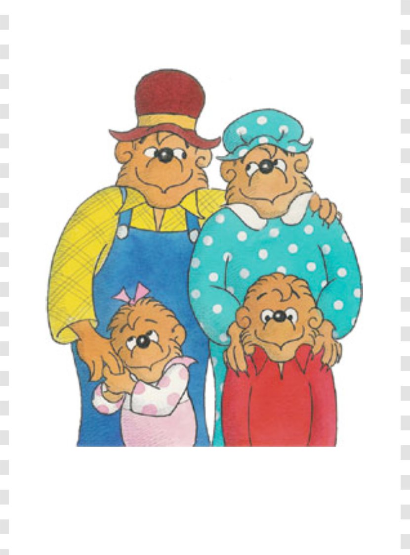 Big Book Of The Berenstain Bears Get Gimmies Are A Family - Stan And Jan - Bear Cliparts Transparent PNG
