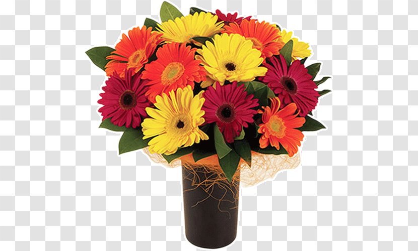 Floristry Flower Delivery Bouquet Transvaal Daisy - Gift - Gerbera Transparent PNG
