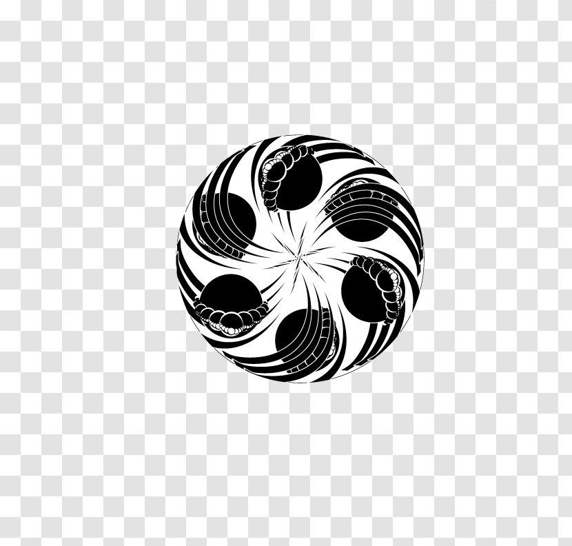 Circle Shape Symmetry Pattern - Clipping Path - Radial Transparent PNG