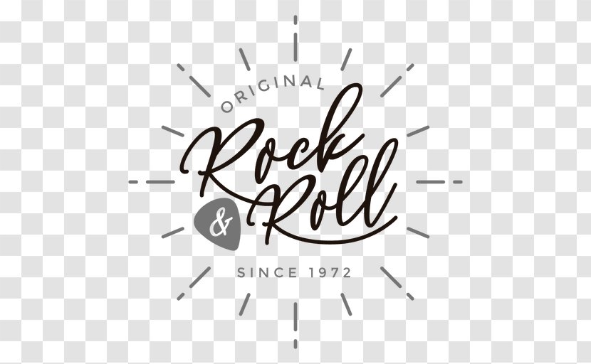 Rock And Roll Logo - Cartoon Transparent PNG