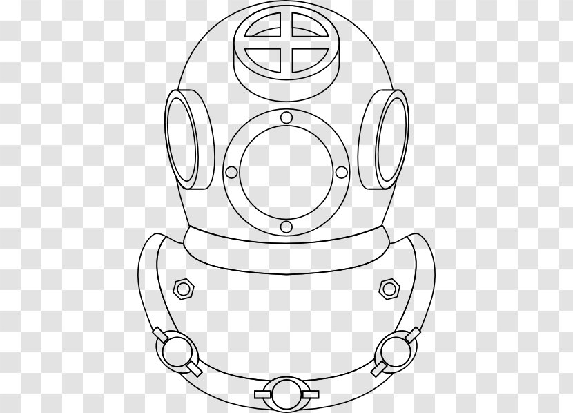 Diving Helmet Scuba Underwater Set Clip Art Transparent PNG