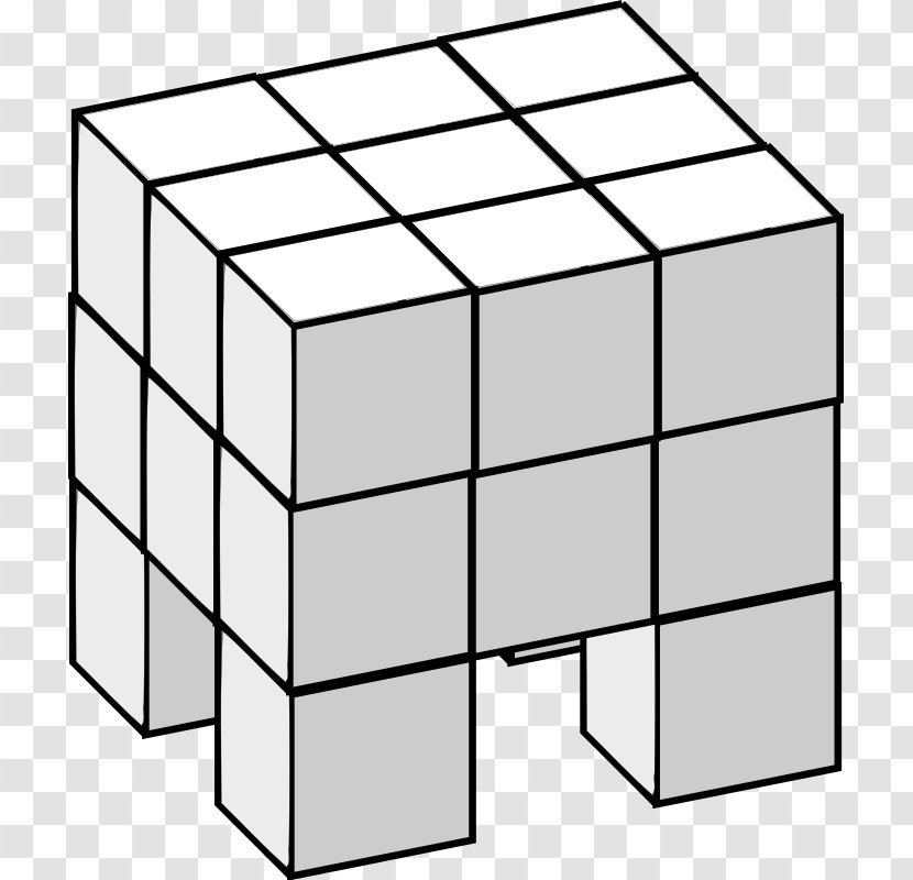Rubik's Cube V-Cube 7 Soma 6 - Toy Transparent PNG