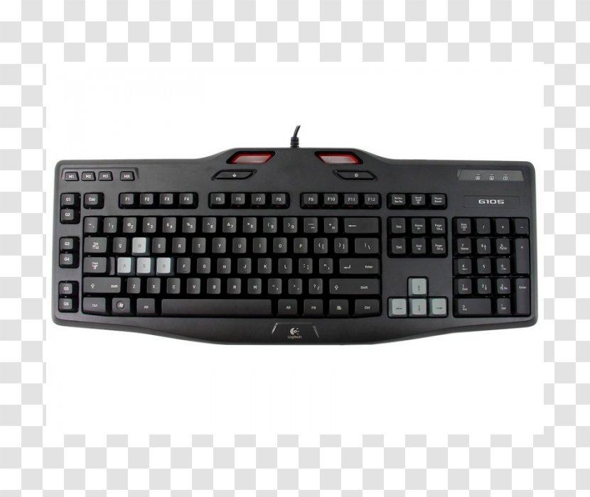 Computer Keyboard Logitech G105 Mouse Gaming Keypad - G19s Transparent PNG