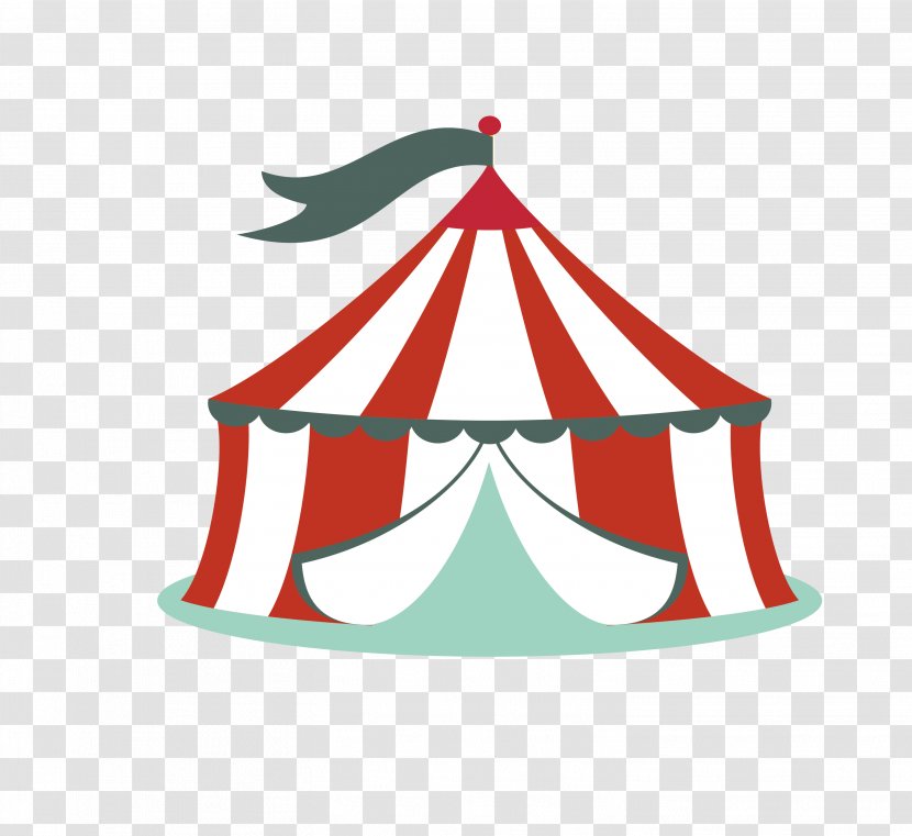 Circus Christmas Performance Tree Clip Art - Tent - Performing Arts Transparent PNG
