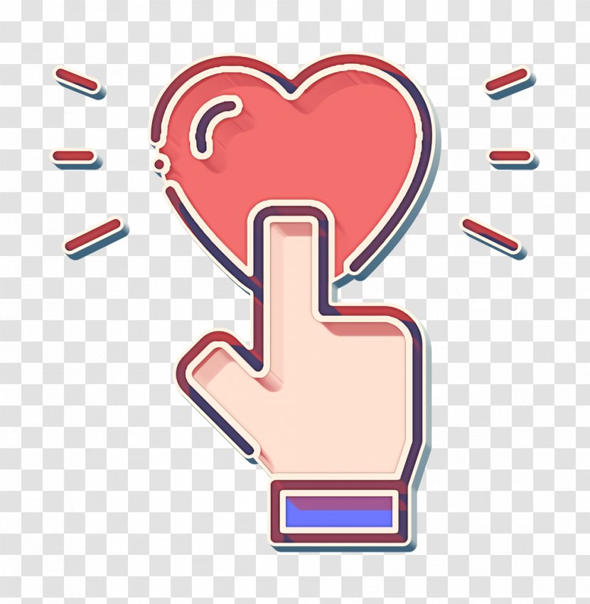 Heart Icon Love Marriage - Material Property - Symbol Thumb Transparent PNG