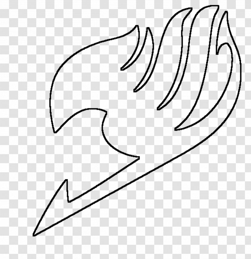 Drawing Fairy Tail Symbol Sketch - Flower Transparent PNG