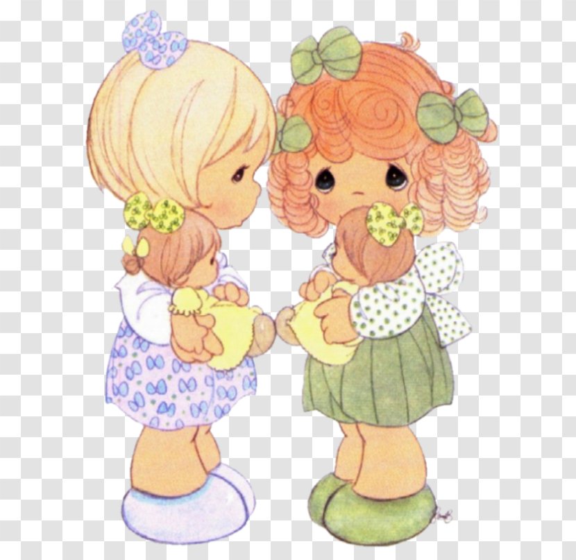 Figurine Precious Moments, Inc. Drawing Child - Friendship Transparent PNG