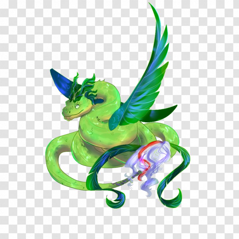 Seahorse Dragon Figurine Transparent PNG