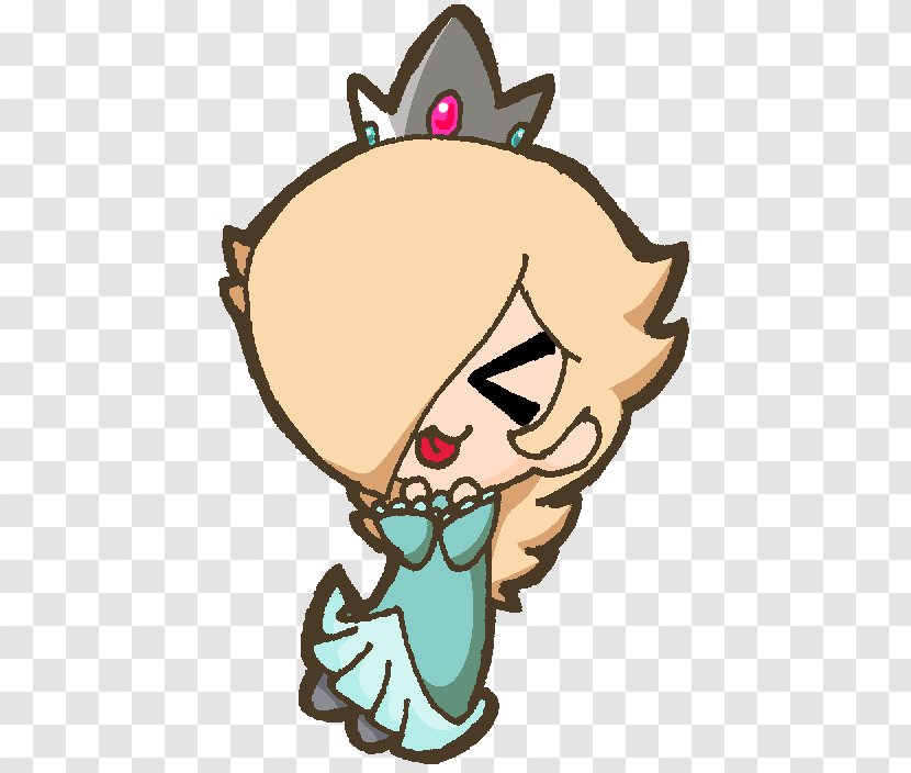 Rosalina Super Mario Galaxy Drawing Kart - Character Transparent PNG