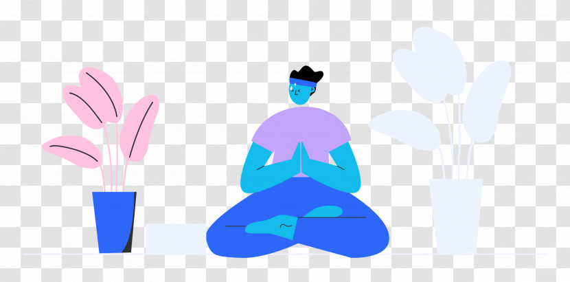 Meditating At Home Rest Relax Transparent PNG