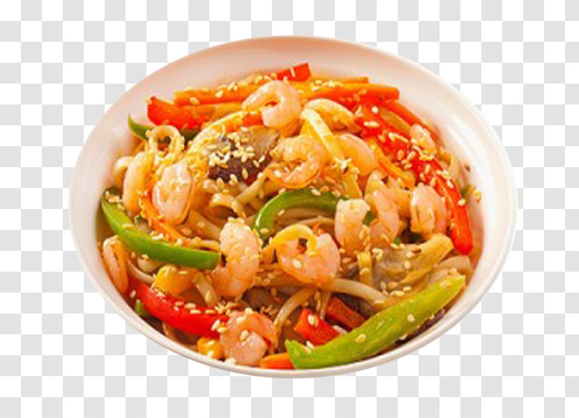 Lo Mein Chow Chinese Noodles Yaki Udon Pad Thai - Southeast Asian Food - Sushi Transparent PNG