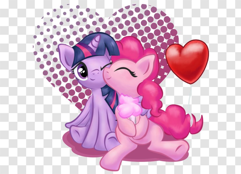 Pinkie Pie Twilight Sparkle Pony The Saga - Watercolor Transparent PNG