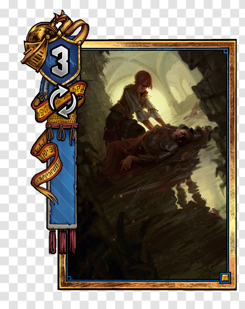Gwent: The Witcher Card Game 3: Wild Hunt Playing - Watercolor - Gwent Transparent PNG