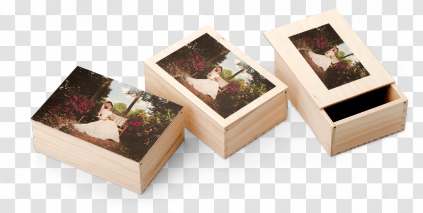 Wooden Box Paper Printing - Photographic - Jewellery Transparent PNG