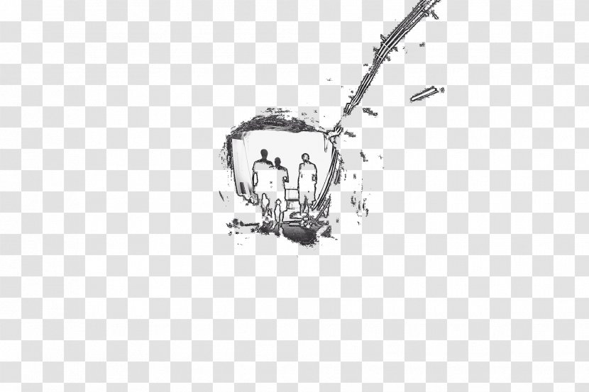 Line Art Drawing Musical Instrument Accessory Mode Of Transport - Monochrome Photography - Jewellery Transparent PNG