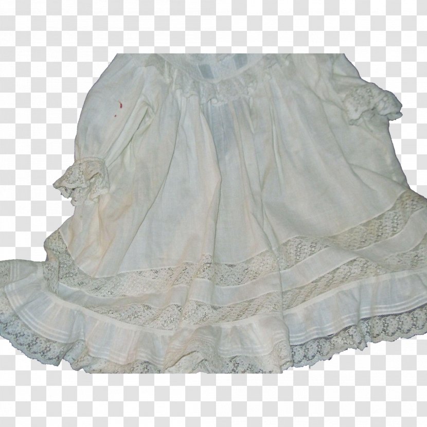 Dress - Ruffle - White Transparent PNG