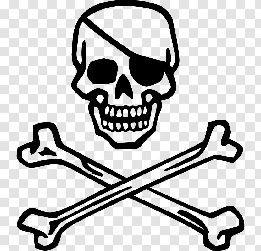 Piracy Skull And Crossbones Pirates Of The Caribbean Jolly Roger Transparent PNG